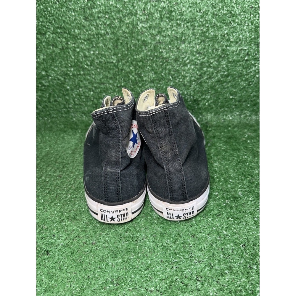 Converse Shoes Womens Size 10 Chuck Taylor All Star High Top Black White Sneaker - Picture 8 of 11